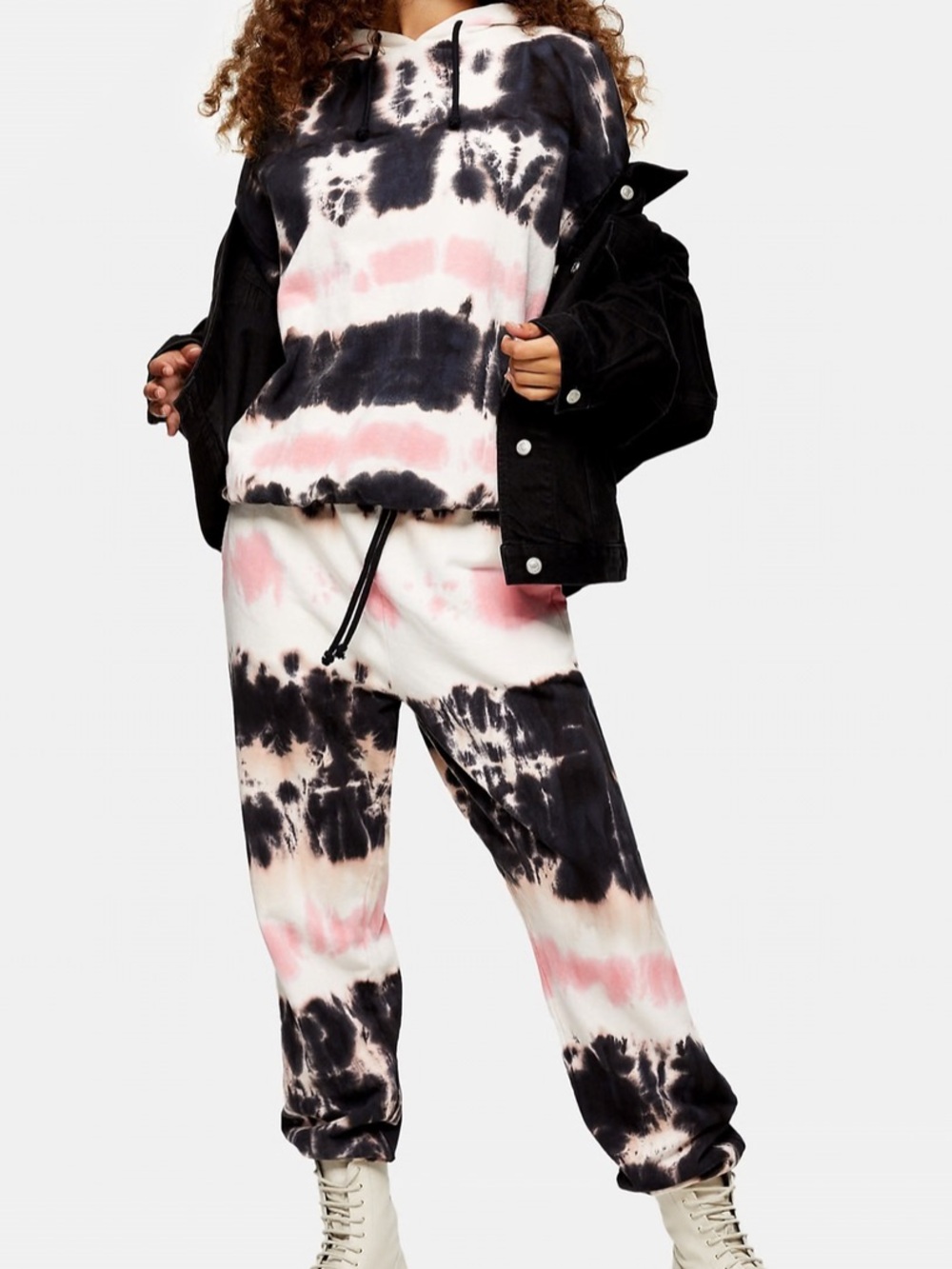 Topshop tie dye jogger sweatpants